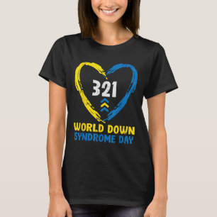 World Down Syndrome Day Arrows 321 Awareness Women T-Shirt