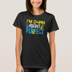 World Down Syndrome Day Awareness For Kids Mum Dad T-Shirt