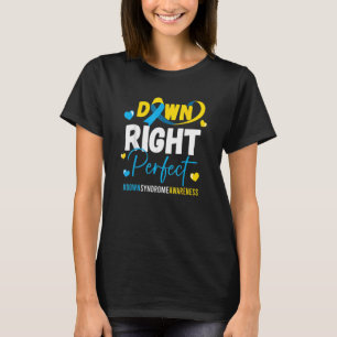 World Down Syndrome Day Awareness Ribbon 21 March T-Shirt