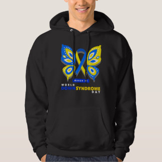 World Down Syndrome Day Awareness Socks Down Right Hoodie