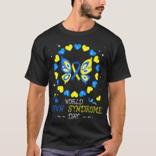 World Down Syndrome Day Awareness Socks Down Right T-Shirt