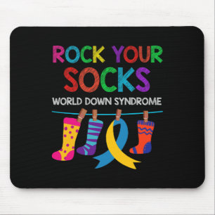 World Down Syndrome Day Boys Girls Kids Rock Your Mouse Mat