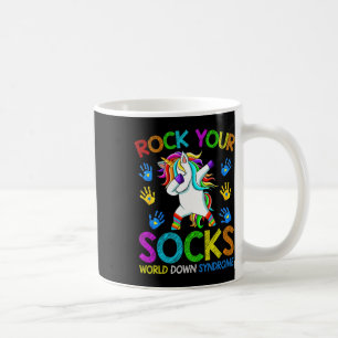 World Down Syndrome Day For Boy Kids Rock Your Soc Coffee Mug