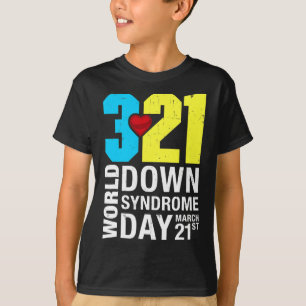 World Down Syndrome Day March 21st For Men Women K T-Shirt