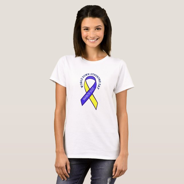 World Down Syndrome Day march 21st Shirt (Front Full)