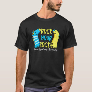 World Down Syndrome Day Rock Your Socks Kid Awaren T-Shirt