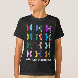 World Down Syndrome Day Socks Wdsd  T-Shirt