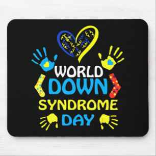 World Down Syndrome Day Support and Awareness 3.2 Mouse Mat