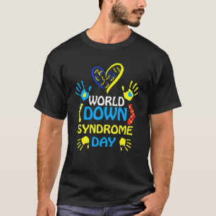 World Down Syndrome Day  Support And Awareness 3 2 T-Shirt