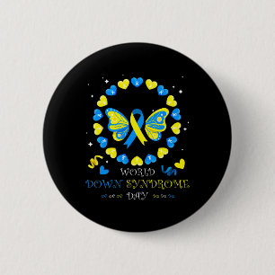 World Down Syndrome Day To Fight Cancer Ideas Down 6 Cm Round Badge