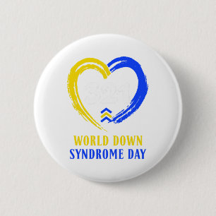 World Down Syndrome Day To Fight Cancer Ideas Down 6 Cm Round Badge
