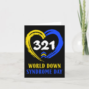 World Down Syndrome Day To Fight Cancer Ideas Down Card