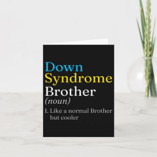 World Down Syndrome Day To Fight Cancer Ideas Down Card