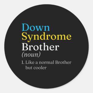 World Down Syndrome Day To Fight Cancer Ideas Down Classic Round Sticker