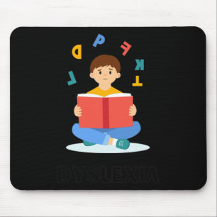 World Dyslexia Awareness Day Racerback Mouse Mat