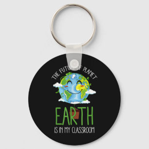 World Earth Day Planet Teachers 2021 Clroom Funny  Key Ring