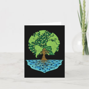 World Earth Day Save The Forest Seas Nature Enviro Card