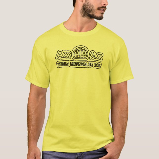 World Eigenvalue Day (light apparel) T-Shirt (Front)