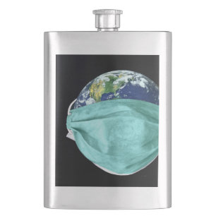 World Emergency Coronavirus Hip Flask