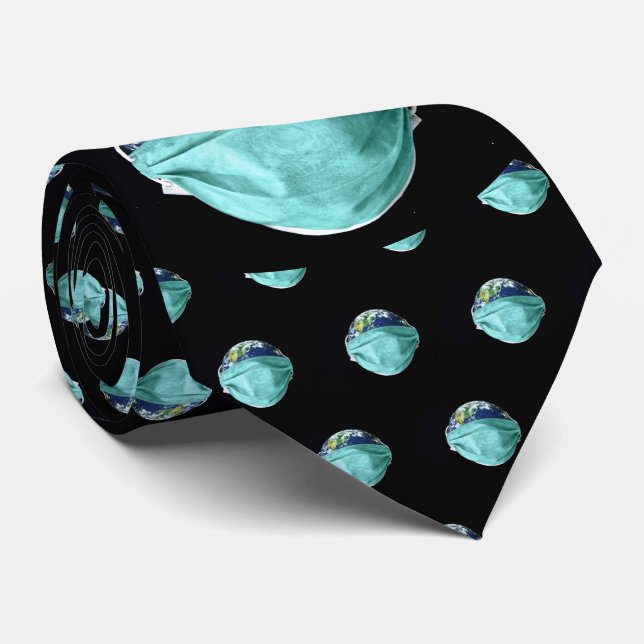 World Emergency Coronavirus Tie (Rolled)