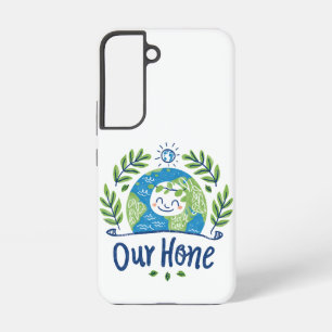 World Environment Day - Happy Earth Illustration Samsung Galaxy Case