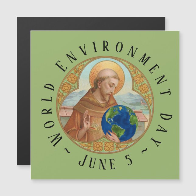 World Environment Day & St Francis of Assisi (Front/Back)