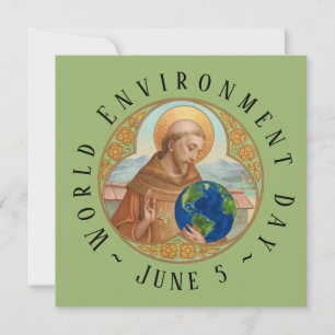 World Environment Day & St Francis of Assisi Card