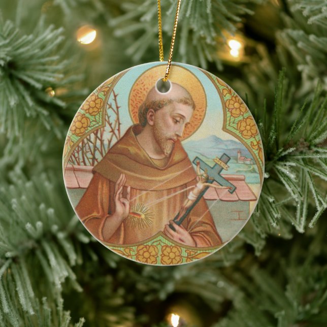 World Environment Day & St Francis of Assisi Ceramic Tree Decoration (Tree)