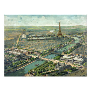 World Expo 1900 Paris France Photo Print