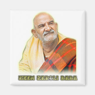 World famous Saint  Neem Karoli Baba  ji Magnet