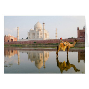 World famous Taj Mahal temple burial site at