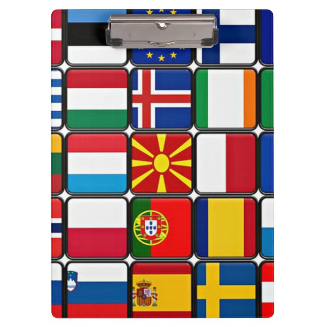 World Flags Clipboard (Front)