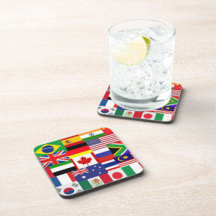World Flags Coasters