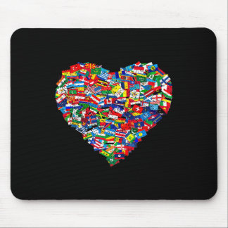 World Flags Earth Day  Mouse Mat