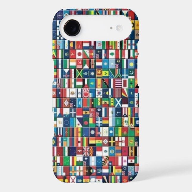 World Flags iPhone 4 Case (Back)