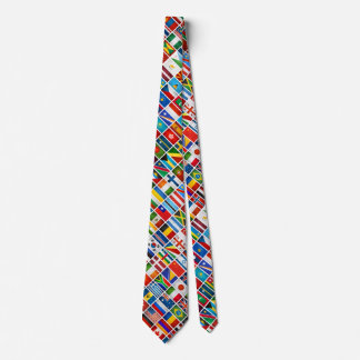 World Flags Tie