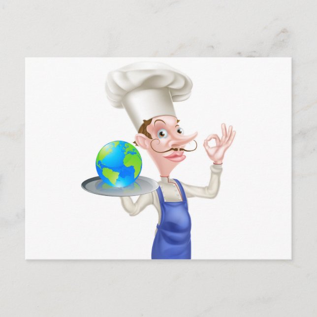 World Food Chef Postcard (Front)