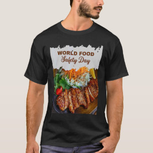 World Food Safety Day 7 June Safe Food For Healthy T-Shirt