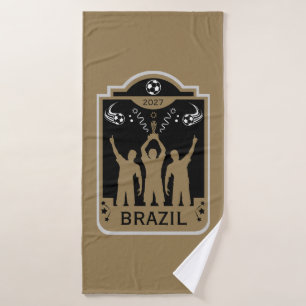 World Football Final Gift Bath Towel