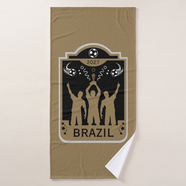  World Football Final Gift Bath Towel (Bath Towel)