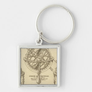 World Globe Key Ring