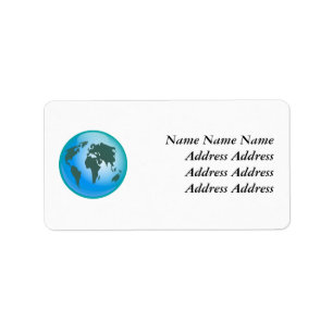 World Globe, Label