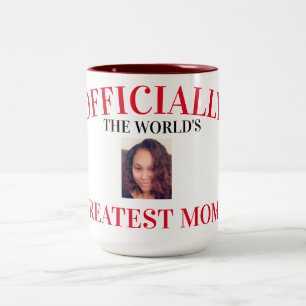 World greatest Mum Two-Tone Coffee Mug