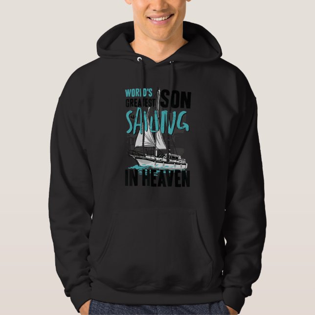 World Greatest Son Nephew Sailing in Heaven Family Hoodie (Front)