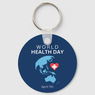 World Health Day April 7th Key Ring