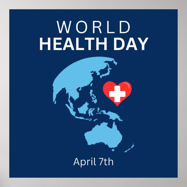 World Health Day April 7th Poster (Front)
