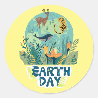 World Health Day Health For All Classic Round Classic Round Sticker