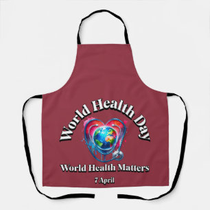 World Health Matters. World Health Day. Apron