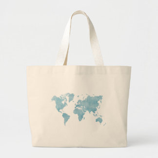 World in Blue Tote Bag