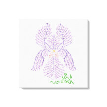 World Iris Canvas Print